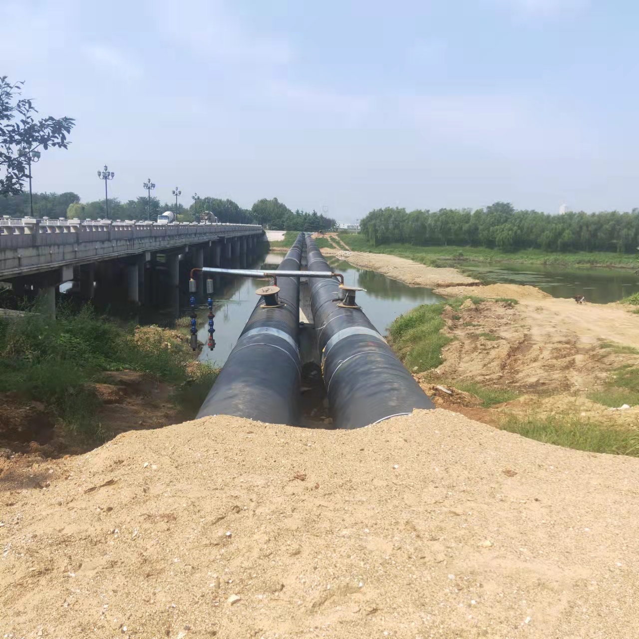 金华深水井管道输油管道清洗
